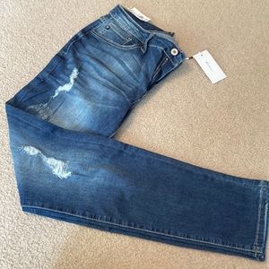 Brand new with tags Kancan distressed ankle jeans